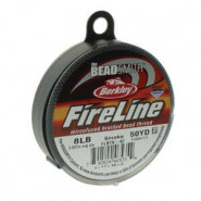 Fireline rijgdraad 0.17mm (8lb) Smoke grey - 45.7m